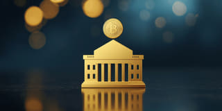 Rappresentazione in stile giornalistico dell'interesse istituzionale per gli ETF crypto